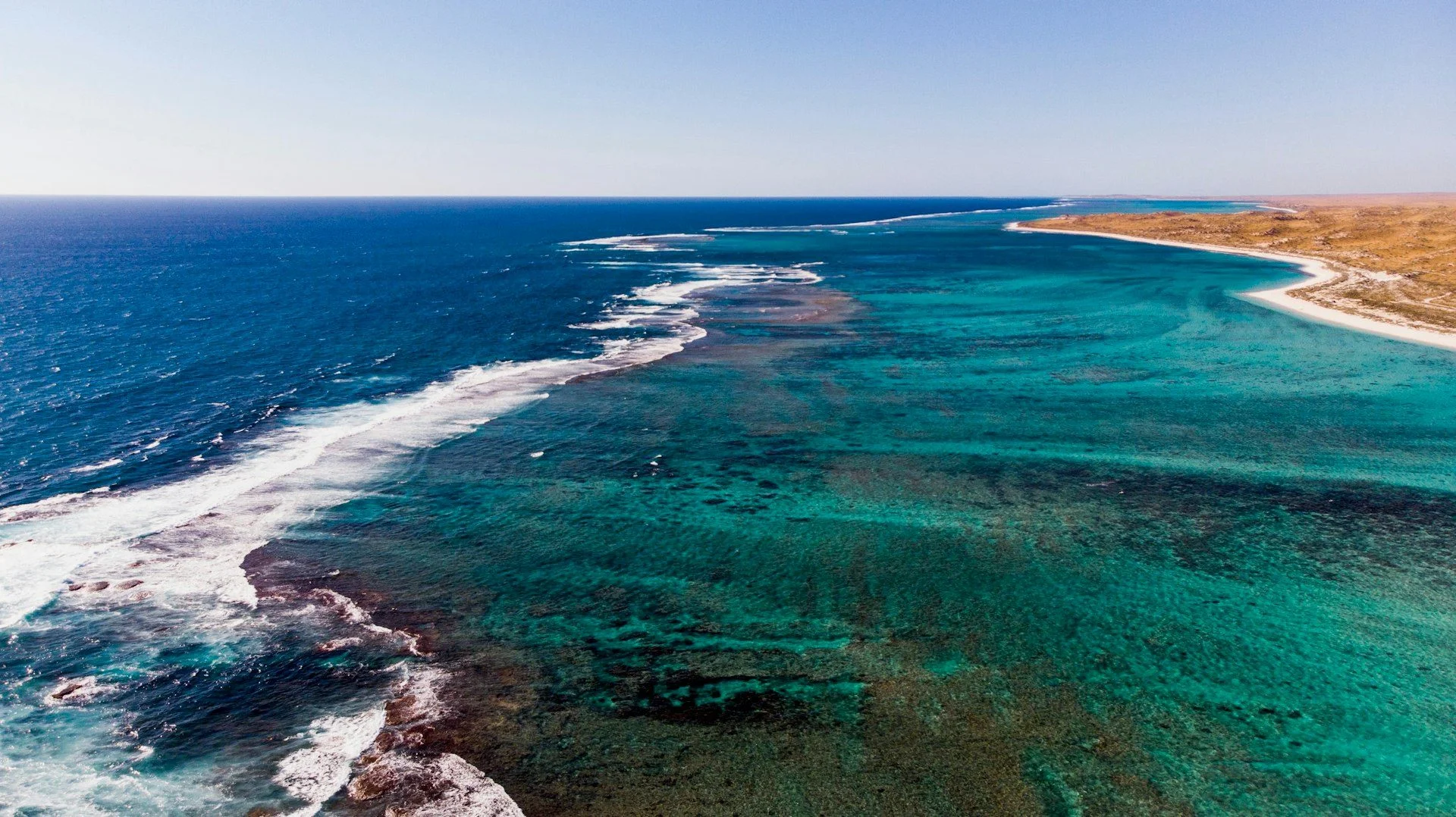 Aerial Coast at Ningaloo Reef